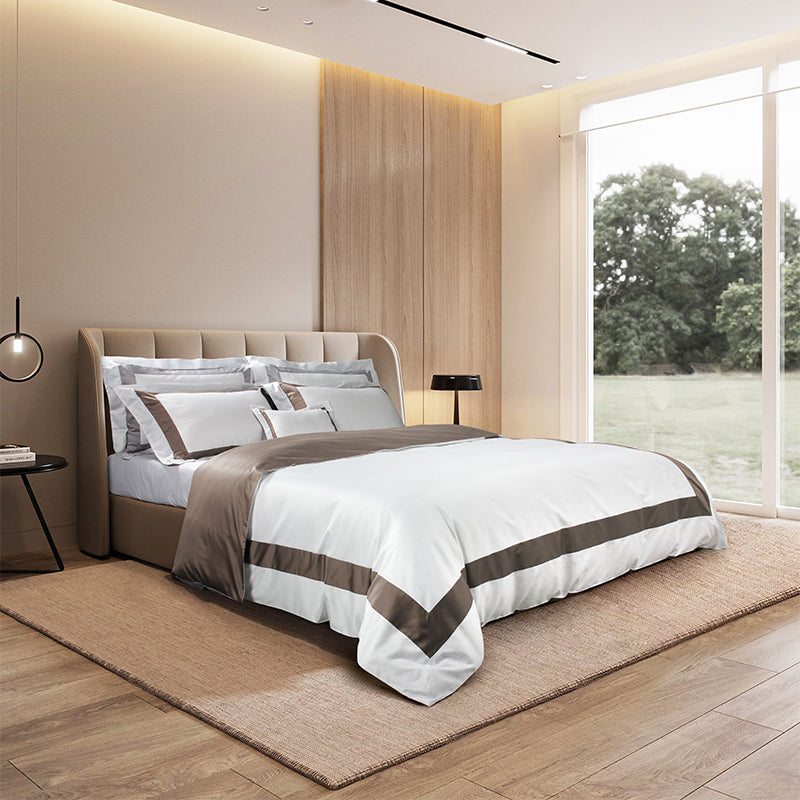 Purete Quilt Cover with Pillow Sham 1400TC
